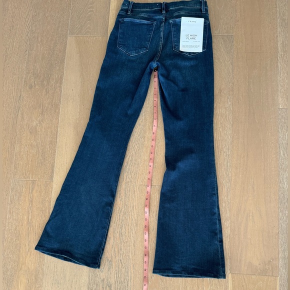 FRAME Women's Le High Flare Jeans - Picture 10 of 10